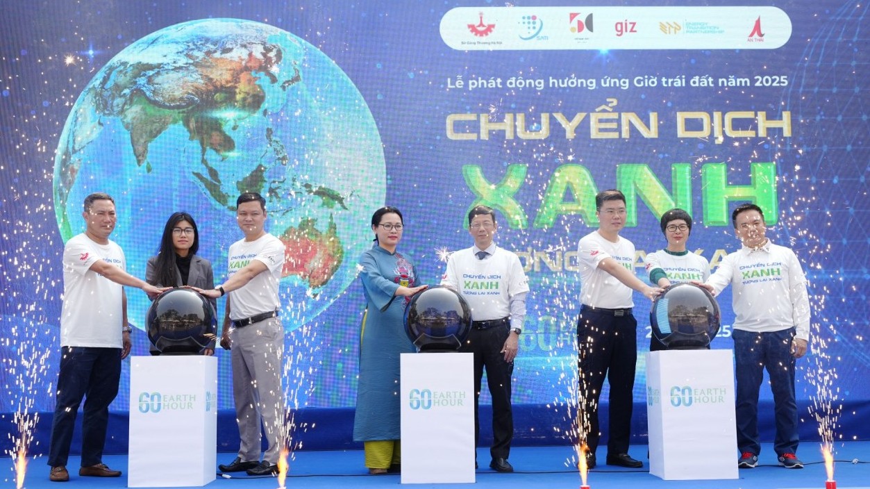 Hà Nội phát động chương trình hưởng ứng Giờ Trái Đất 2025