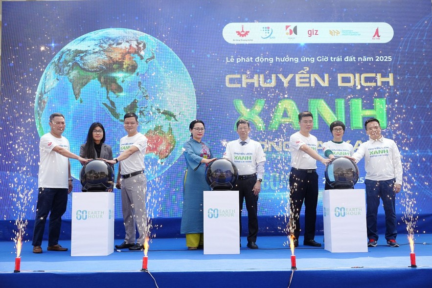 Hà Nội phát động chương trình hưởng ứng Giờ Trái Đất 2025