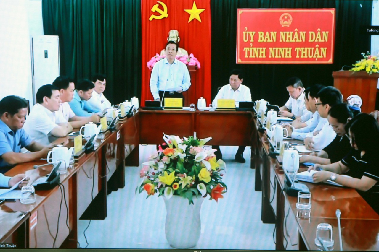 Bộ trưởng Nguyễn Văn Thắng làm việc với các tỉnh Ninh Thuận, Bình Thuận về thực hiện mục tiêu tăng trưởng