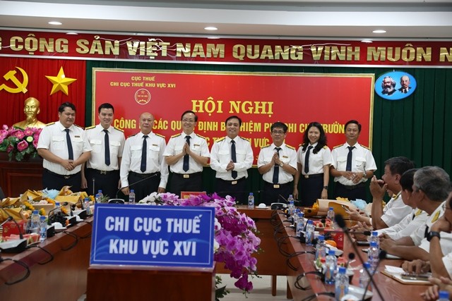 Chi cục Thuế khu vực XVI hoạt động ổn định, hiệu quả ngay sau khi tinh gọn bộ máy