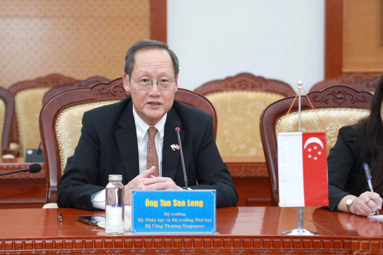 Việt Nam và Singapore thúc đẩy tiềm năng hợp tác trong quan hệ Đối tác chiến lược toàn diện