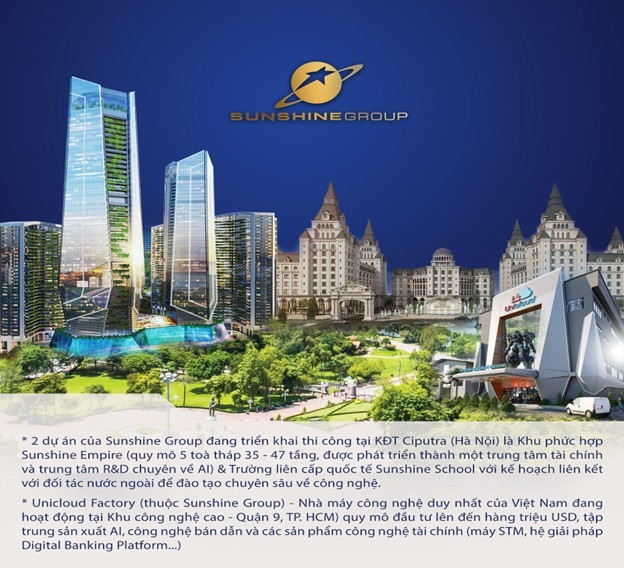 Sunshine Group tiếp tục tái cấu trúc, phát triển mạnh hai lĩnh vực AI và bán dẫn