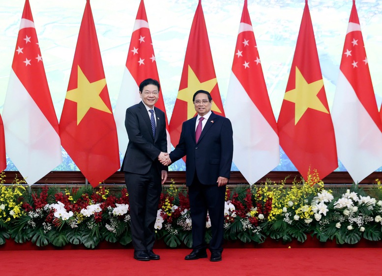 Đưa hợp tác Việt Nam - Singapore trở thành điển hình hợp tác trong khu vực- Ảnh 1.