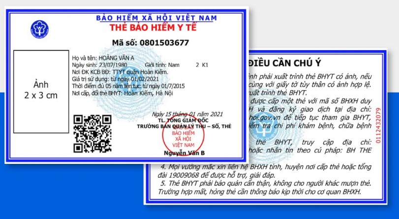 Tiếp tục sử dụng phôi thẻ BHYT cũ đến hết ngày 31/5/2025