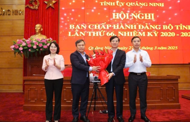 Ông Vũ Quyết Tiến làm Phó Bí thư Tỉnh ủy Quảng Ninh