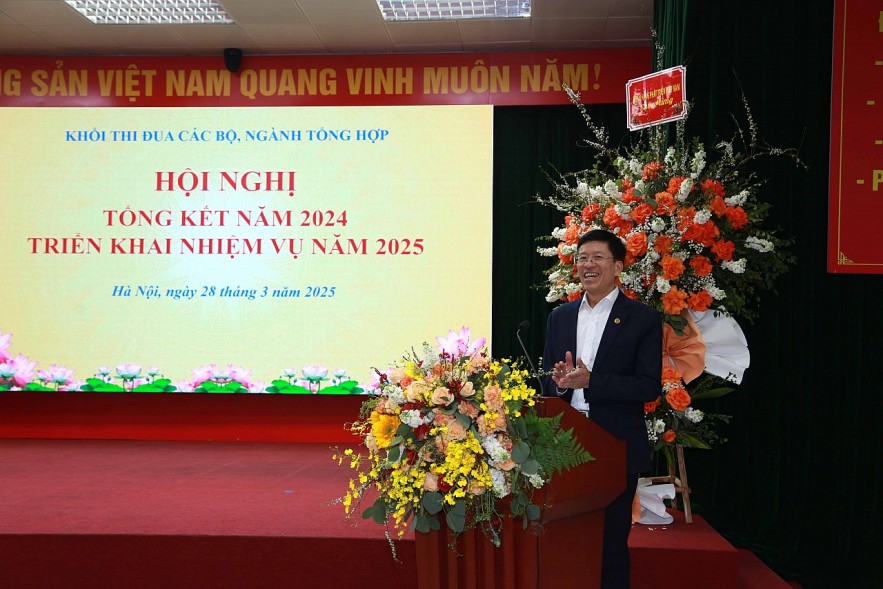 Khối thi đua các Bộ, ngành tổng hợp tiếp tục đẩy mạnh các phong trào thi đua gắn với nhiệm vụ chính trị năm 2025