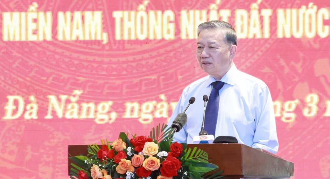 Tổng Bí thư Tô Lâm gặp mặt cán bộ lão thành cách mạng, người có công, gia đình chính sách tiêu biểu