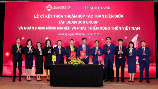 Agribank và Sun Group ký kết thỏa thuận hợp tác toàn diện