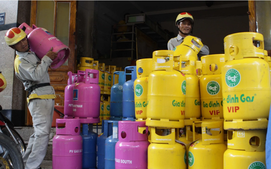 Giá gas bán lẻ trong nước tháng 4/2025 không biến động