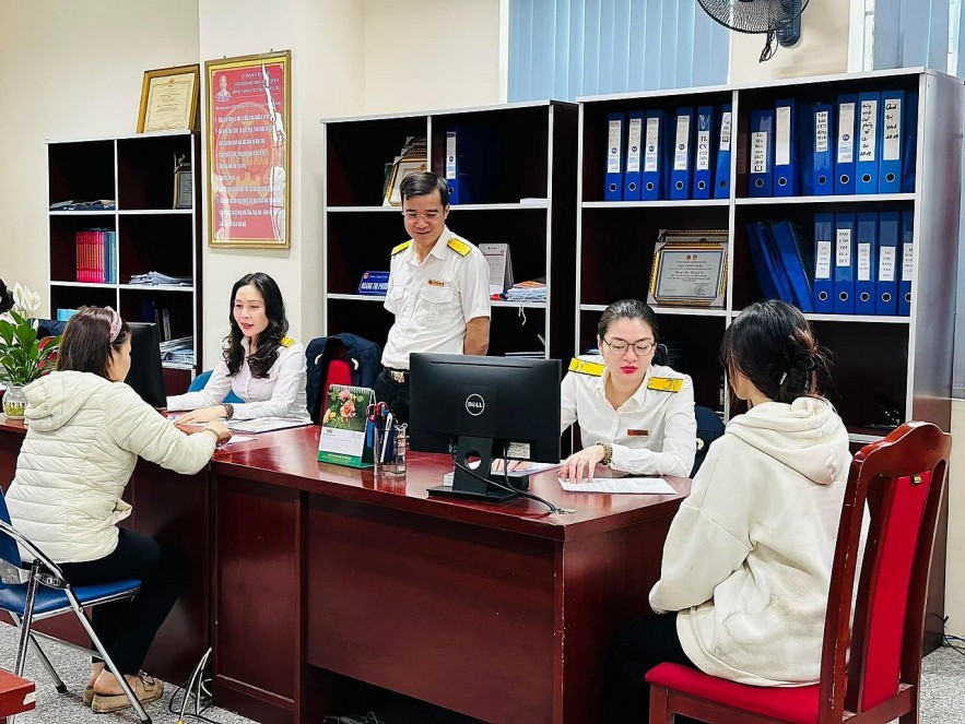 Chi cục Thuế khu vực V: Hoạt động ổn định, thu ngân sách 3 tháng đạt 40% dự toán