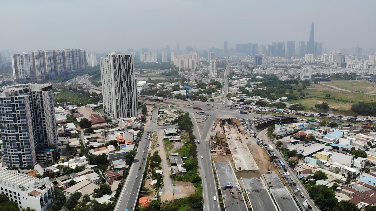 TP. Hồ Chí Minh: Cận cảnh nút giao hơn 3.400 tỷ đồng sau hơn 2 năm thi công