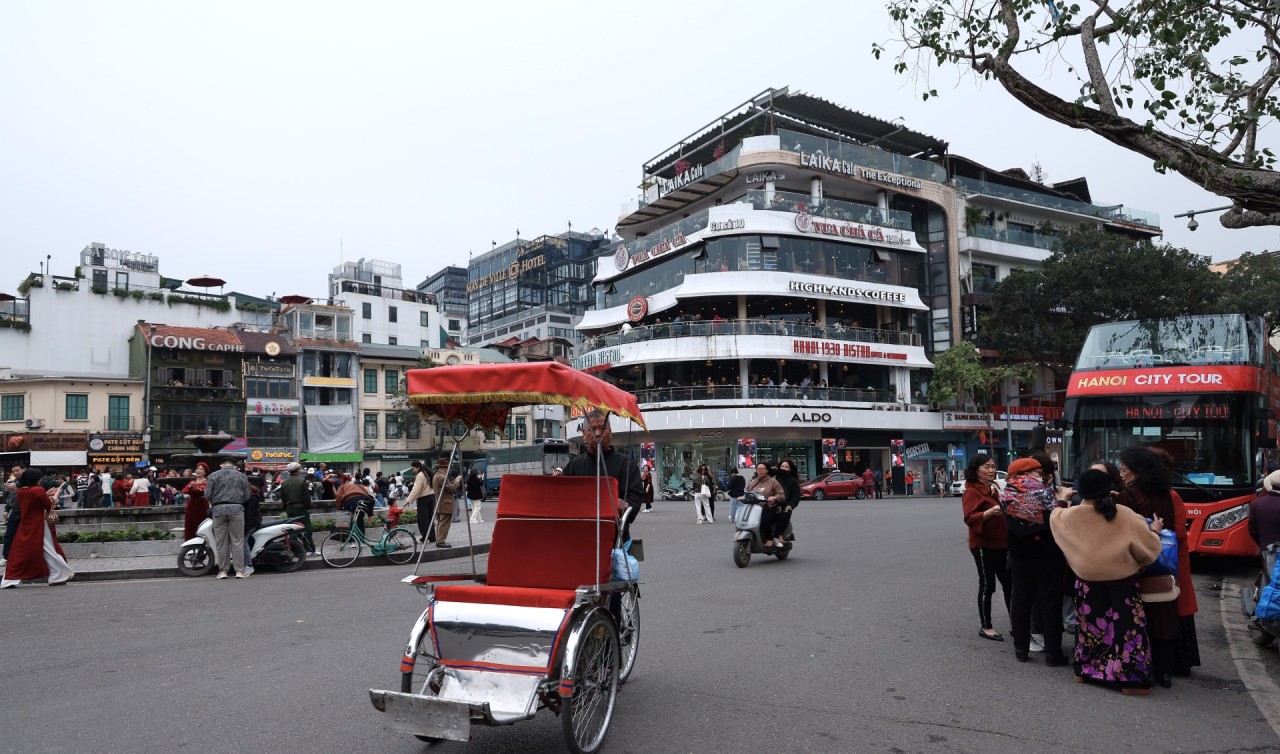 Hà Nội thí điểm điều chỉnh tổ chức giao thông khu vực Quảng trường Đông Kinh - Nghĩa Thục