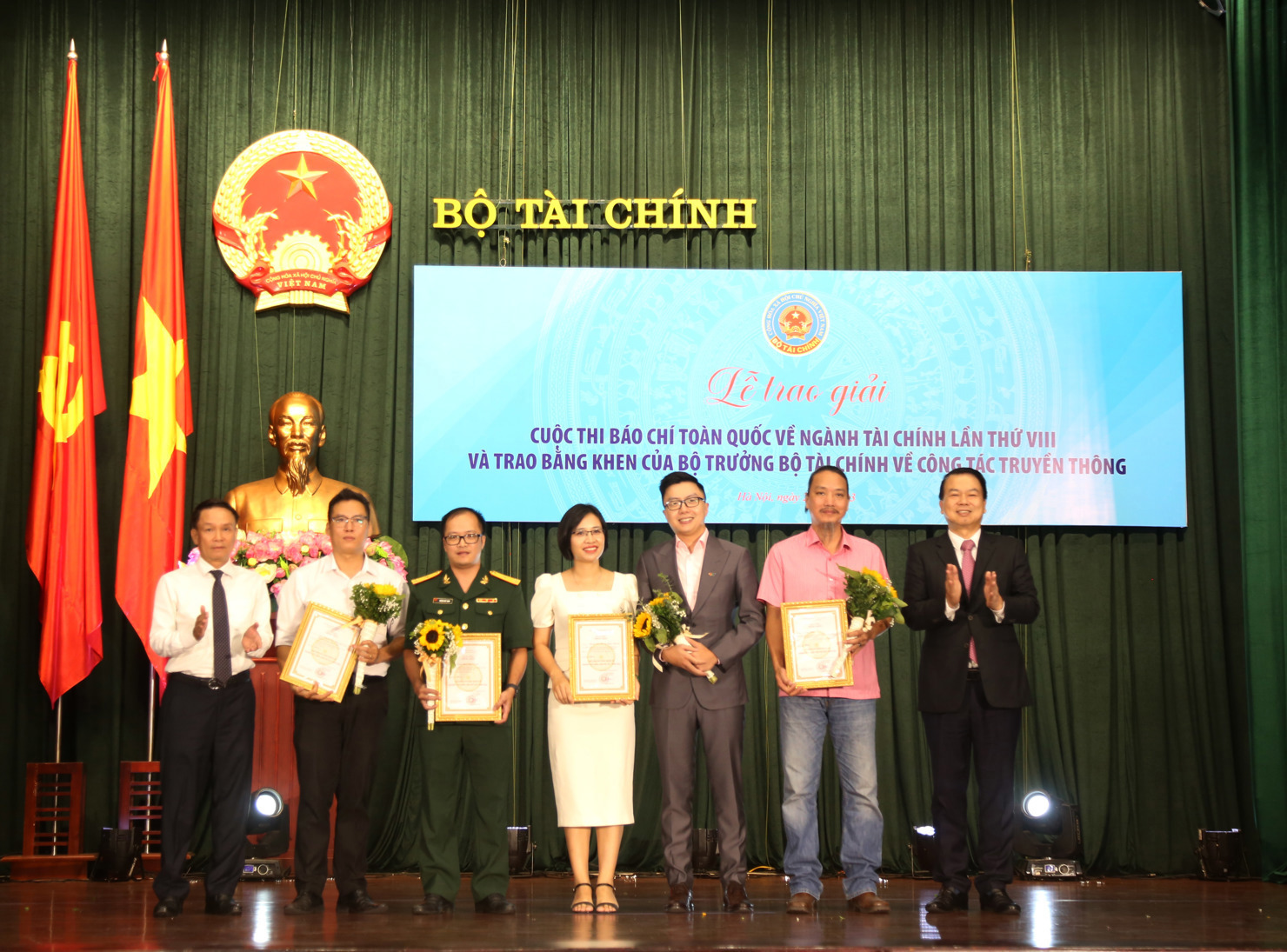 Lễ trao giải cuộc thi Giải báo chí toàn quốc về ngành Tài chính lần thứ VIII năm 2023.