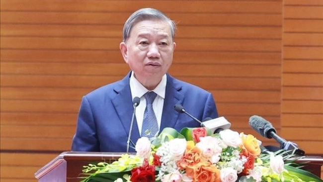 Tổng Bí thư Tô Lâm: Cựu chiến binh, cựu thanh niên xung phong, dân quân tự vệ luôn giữ vững ngọn lửa cách mạng