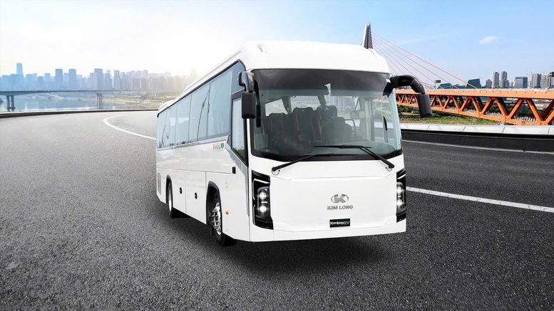 Lần đầu tiên hàng trăm xe bus điện Việt Nam xuất khẩu sang thị trường Hàn Quốc- Ảnh 2. Lần đầu tiên hàng trăm xe bus điện Việt Nam xuất khẩu sang thị trường Hàn Quốc- Ảnh 2.
