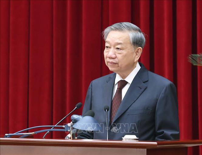 Tổng Bí thư Tô Lâm: Không để việc sắp xếp tổ chức bộ máy làm gián đoạn hoạt động thường ngày của nhân dân Chú thích ảnh