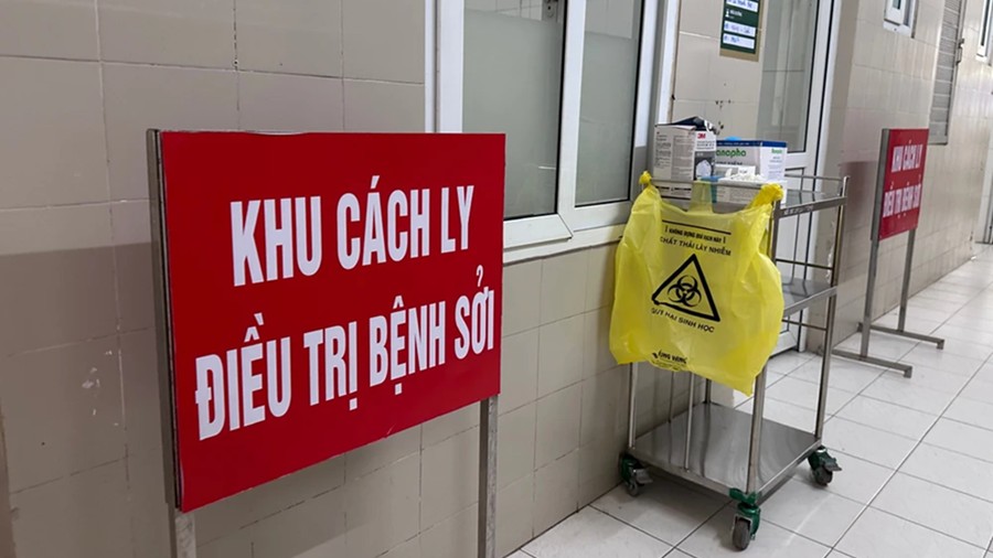 Ghi nhận ca tử vong do bệnh sởi ở người lớn đầu tiên trong năm