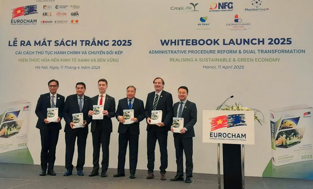 EuroCham launches 2025 Whitebook - Ảnh 1. EuroCham launches 2025 Whitebook - Ảnh 1.
