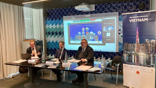 Xúc tiến hợp tác thương mại giữa Liguria (Ý) và Việt Nam