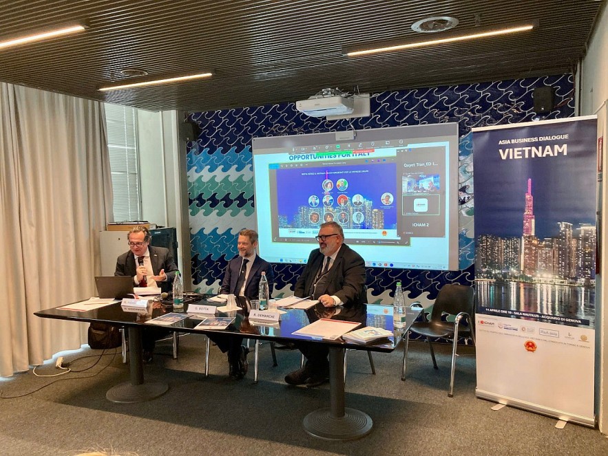 Xúc tiến hợp tác thương mại giữa Liguria (Ý) và Việt Nam Xúc tiến hợp tác thương mại giữa Liguria (Ý) và Việt Nam