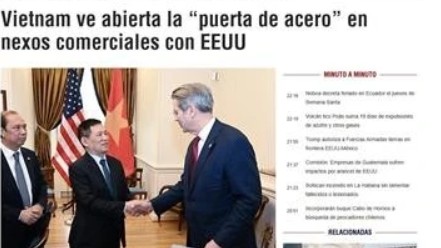 Latin American media hail Vietnam’s breakthrough in US trade talks
