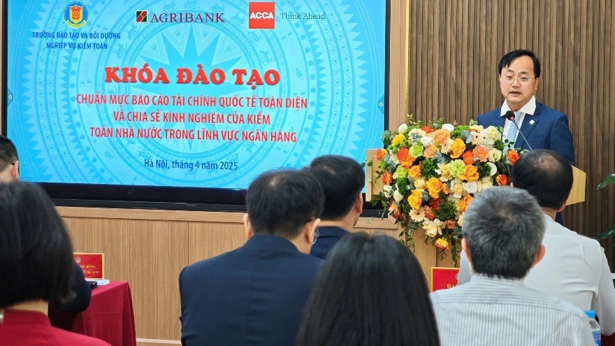 Agribank phối hợp đào tạo chuẩn mực báo cáo tài chính quốc tế cho người lao động