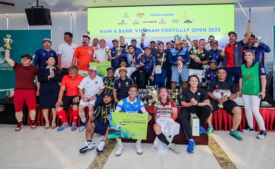 Kịch tính đến phút cuối: Nam A Bank Vietnam Footgolf Open 2025 tìm ra nhà vô địch Kịch tính đến phút cuối, Nam A Bank Vietnam Footgolf Open 2025 tìm ra nhà vô địch