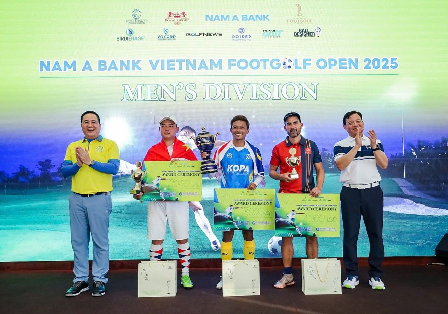 Kịch tính đến phút cuối: Nam A Bank Vietnam Footgolf Open 2025 tìm ra nhà vô địch Kịch tính đến phút cuối, Nam A Bank Vietnam Footgolf Open 2025 tìm ra nhà vô địch