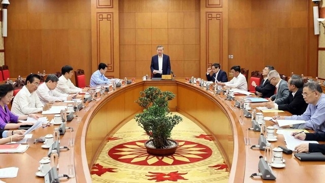 Chỉ thị số 45-CT/TW về đại hội đảng bộ các cấp tiến tới Đại hội đại biểu toàn quốc lần thứ XIV của Đảng