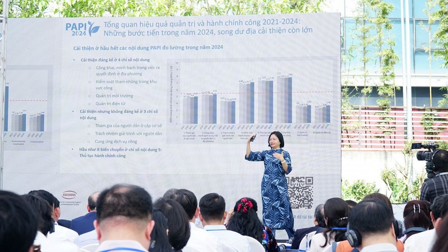 Người dân hài lòng hơn với hiệu quả quản trị và hành chính công năm 2024 Người dân hài lòng hơn với hiệu quả quản trị và hành chính công năm 2024