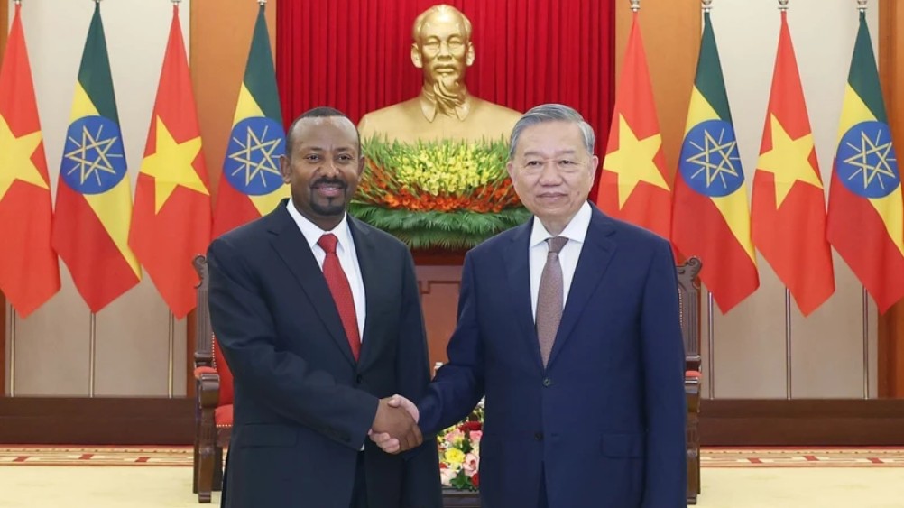 Tổng Bí thư Tô Lâm tiếp Thủ tướng Ethiopia Abiy Ahmed Ali thăm Việt Nam