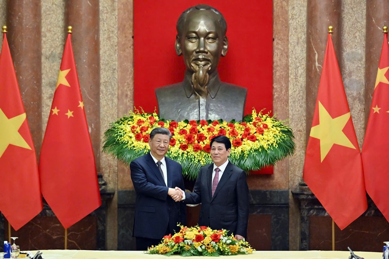 Tuyên bố chung Việt Nam - Trung Quốc về việc tiếp tục làm sâu sắc quan hệ Đối tác hợp tác chiến lược toàn diện, thúc đẩy xây dựng Cộng đồng chia sẻ tương lai Việt Nam - Trung Quốc có ý nghĩa chiến lược- Ảnh 2.