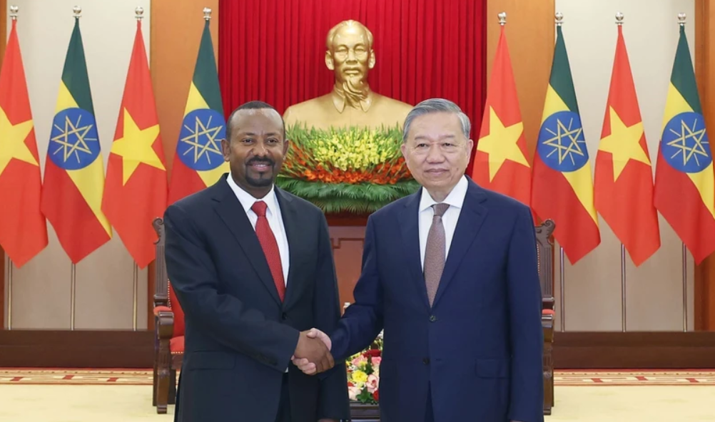 Tổng Bí thư Tô Lâm tiếp Thủ tướng Ethiopia Abiy Ahmed Ali thăm Việt Nam Tổng Bí thư Tô Lâm tiếp Thủ tướng Ethiopia Abiy Ahmed Ali thăm Việt Nam