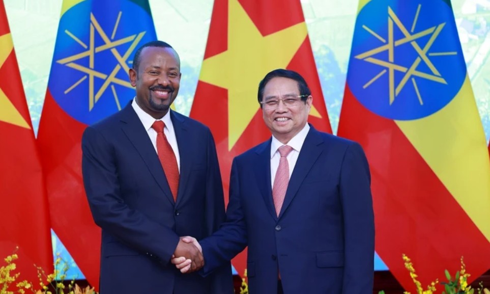 Thủ tướng Phạm Minh Chính hội đàm với Thủ tướng Ethiopia Abiy Ahmed Ali