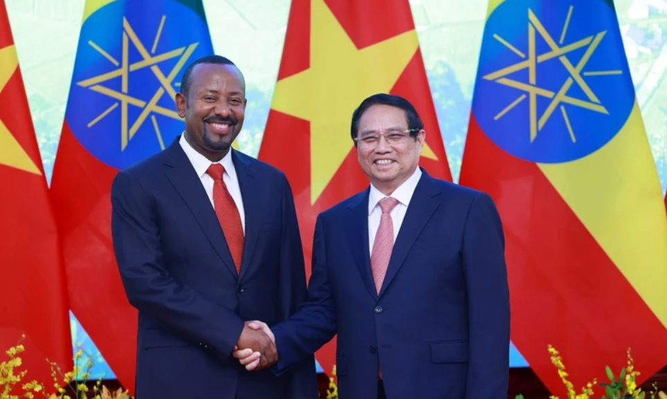 Thủ tướng Phạm Minh Chính hội đàm với Thủ tướng Ethiopia Abiy Ahmed Ali