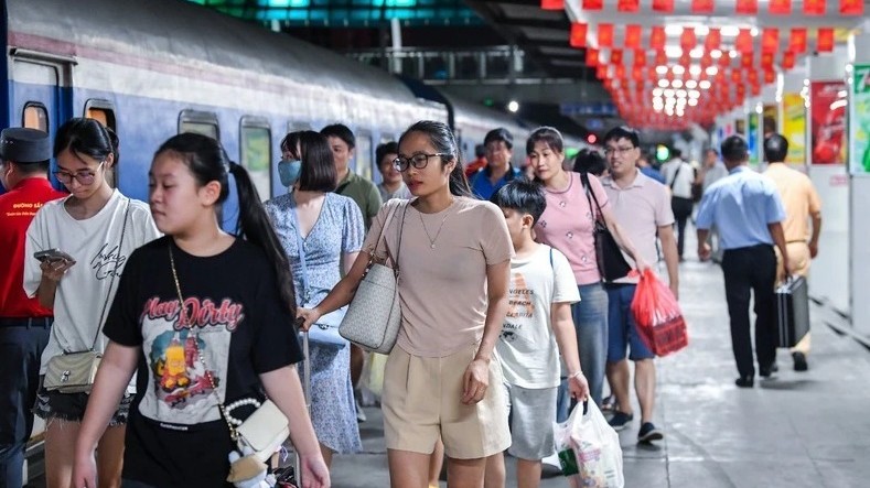 Có 70.600 vé tàu đã bán trong đợt nghỉ lễ 30/4 - 1/5