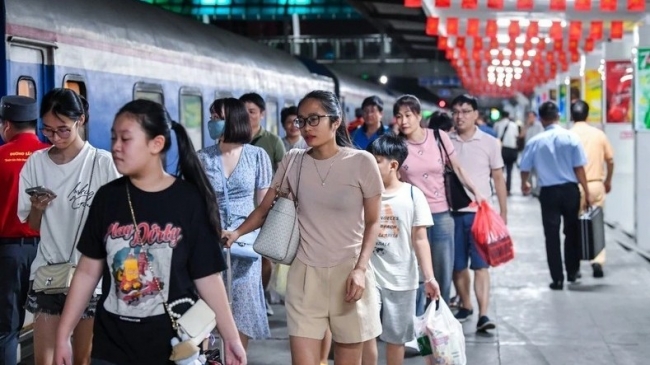 Có 70.600 vé tàu đã bán trong đợt nghỉ lễ 30/4 - 1/5