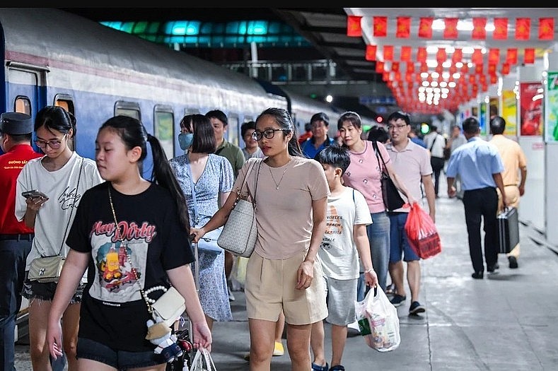 Có 70.600 vé tàu đã bán tới tay hành khách trong dịp nghỉ lễ 30/4-1/5 Có 70.600 vé tàu đã bán trong đợt nghỉ lễ 30/4 - 1/5