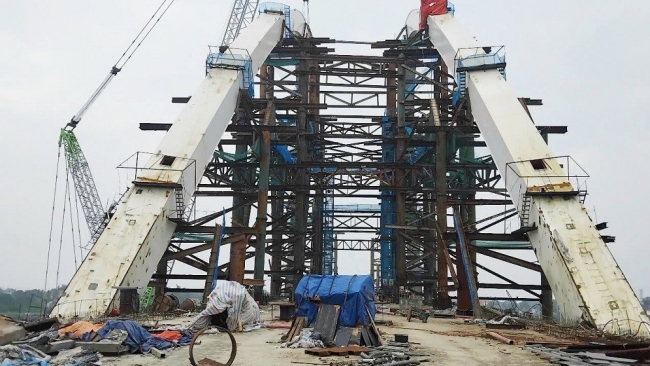 Cầu Nhật Lệ 3 giải ngân gần 80% vốn, dự kiến hoàn thành tháng 8/2025