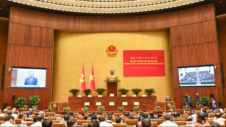 Tổng Bí thư Tô Lâm: Thống nhất về nhận thức, tư tưởng vì lợi ích chung của đất nước