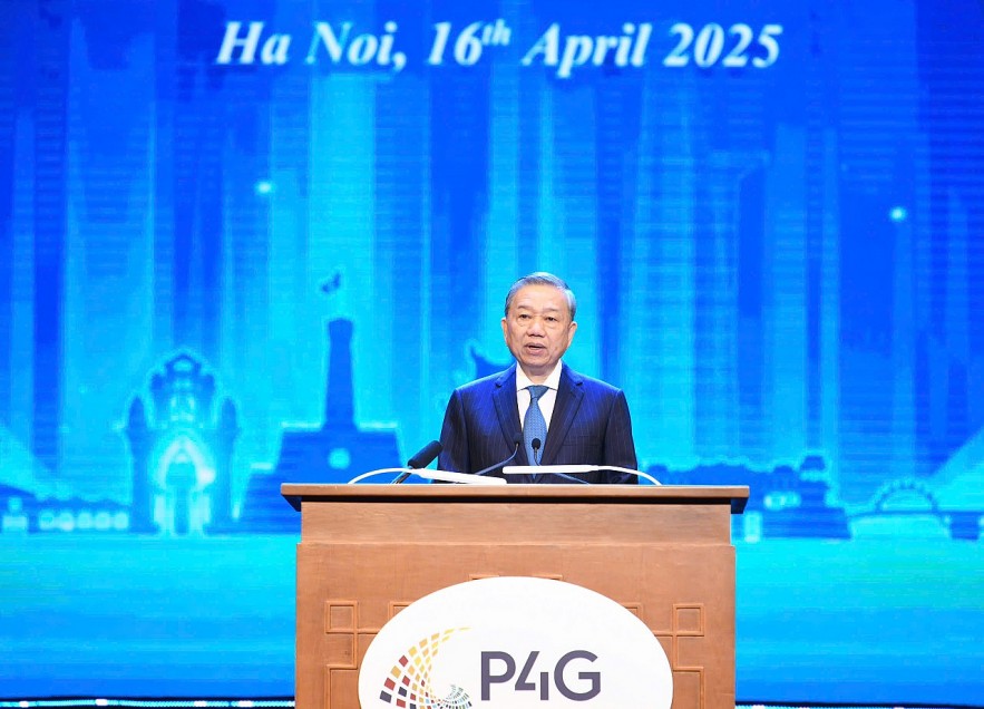 Tổng Bí thư Tô Lâm phát biểu thông điệp chính sách tại Hội nghị Thượng đỉnh P4G