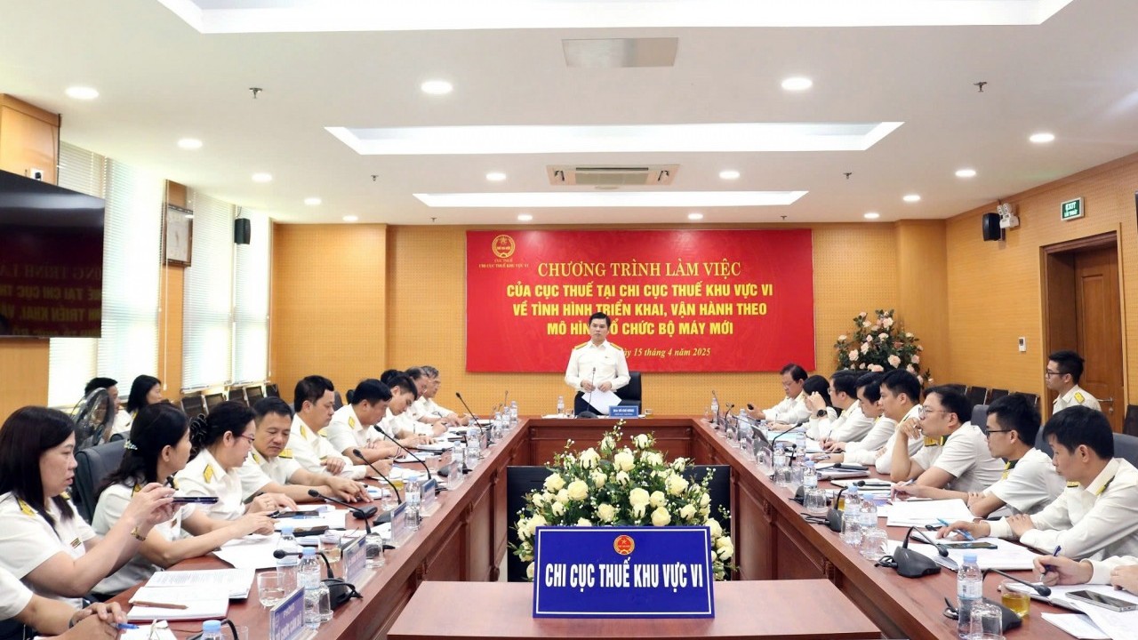 Chi cục Thuế khu vực VI thu ngân sách quý I tăng 50% so với cùng kỳ