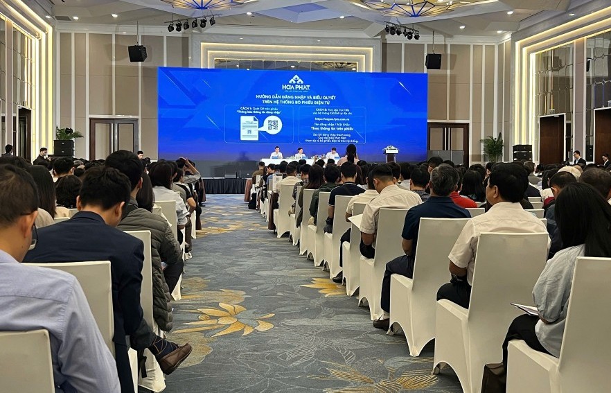 ĐHĐCĐ Hoà Phát: Cam kết từ năm 2026 sẽ chia cổ tức cho cổ đông bằng tiền mặt