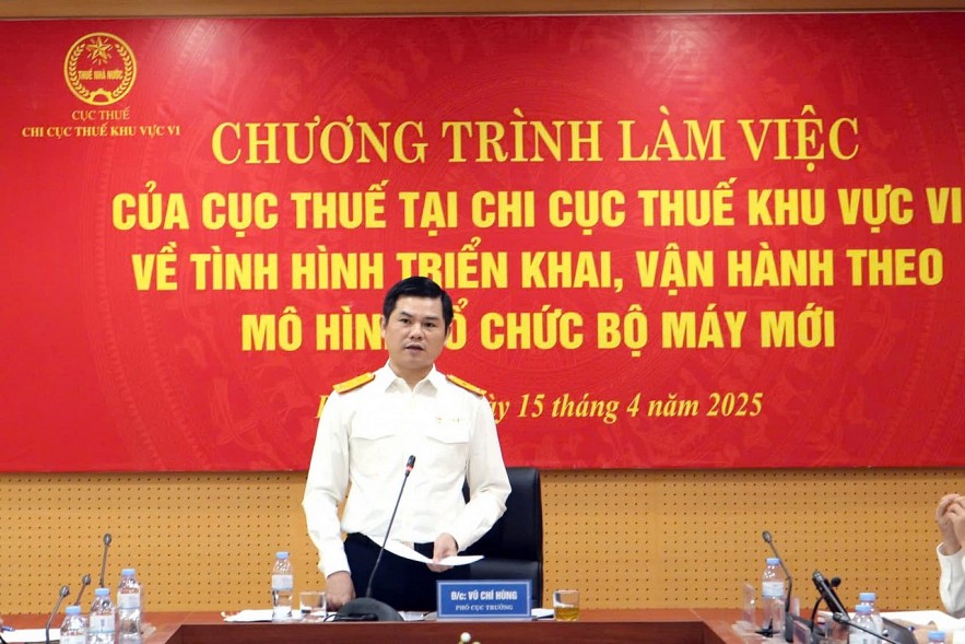Chi cục Thuế khu vực VI thu ngân sách quý I tăng 50% so với cùng kỳ