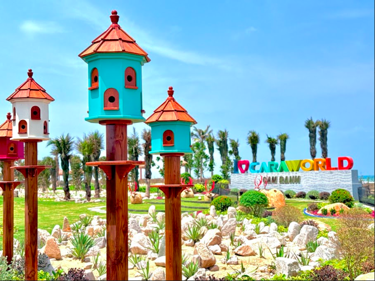 Sắp có công viên biển đầu tiên mở cửa tự do tại Bãi Dài - CaraWorld Cam Ranh