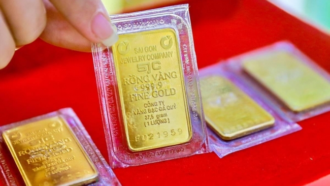 Giá vàng hôm nay (19/4): Vàng miếng SJC tiếp tục tăng lên đỉnh cao mới