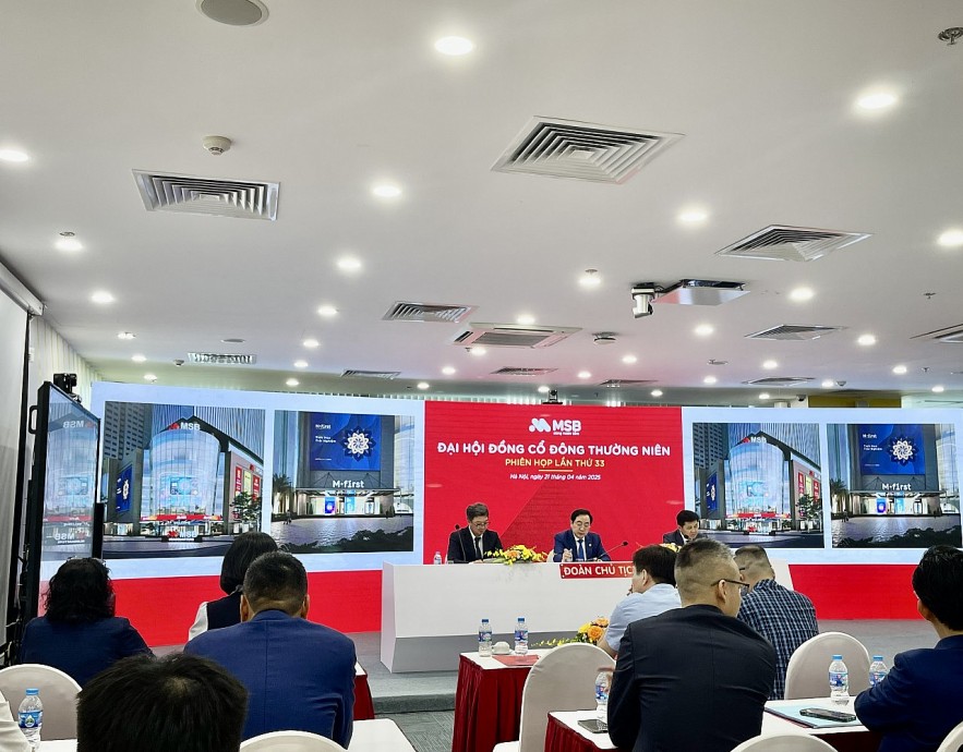Ngân hàng MSB Đại hội đồng cổ đông thường niên năm 2025.
