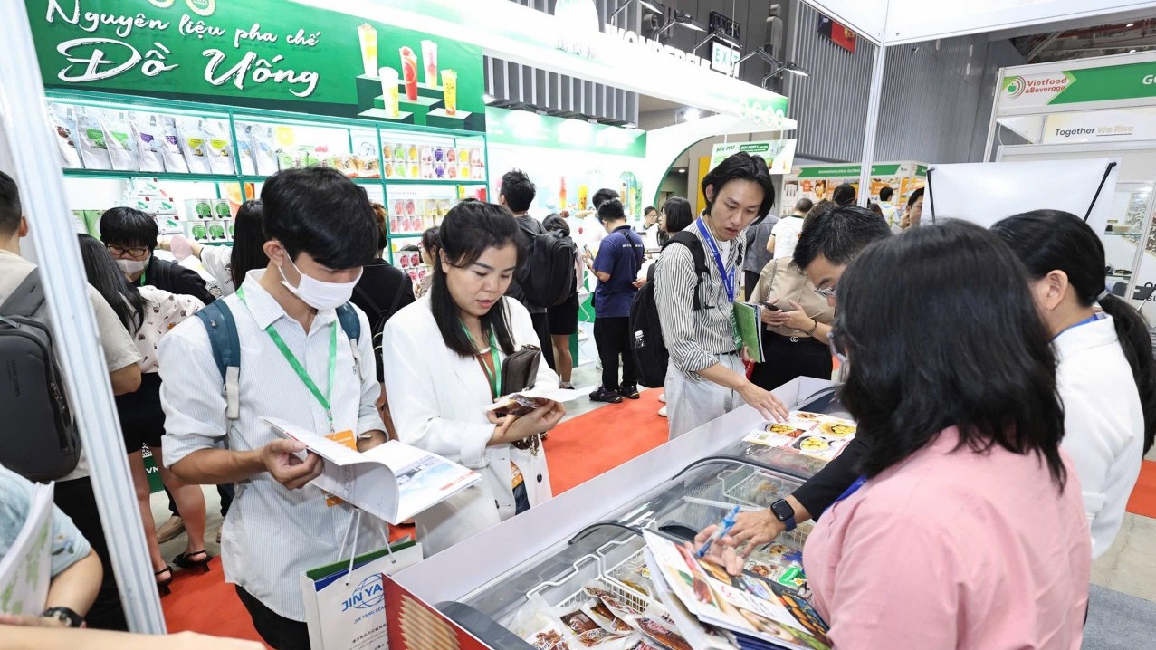 Hơn 20 quốc gia tham dự triển lãm Vietfood & Beverage- Propack 2025