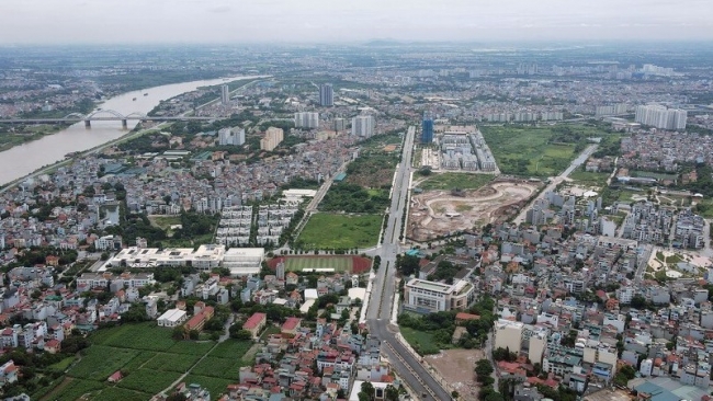 Hà Nội bàn giao đất thực hiện Dự án xây dựng tuyến đường từ đê Ngọc Thụy đến Khu đô thị mới Thượng Thanh