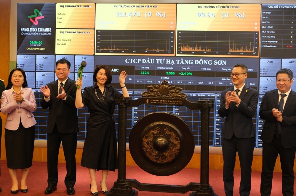 Sàn giao dịch UpCOM đón cổ phiếu "tân binh" thứ 888